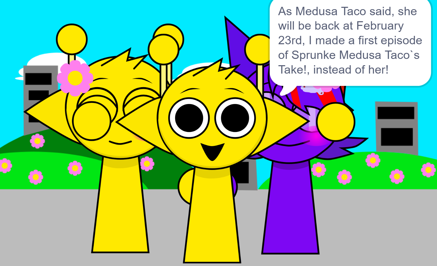 Sprunki Medusa Tacos Take