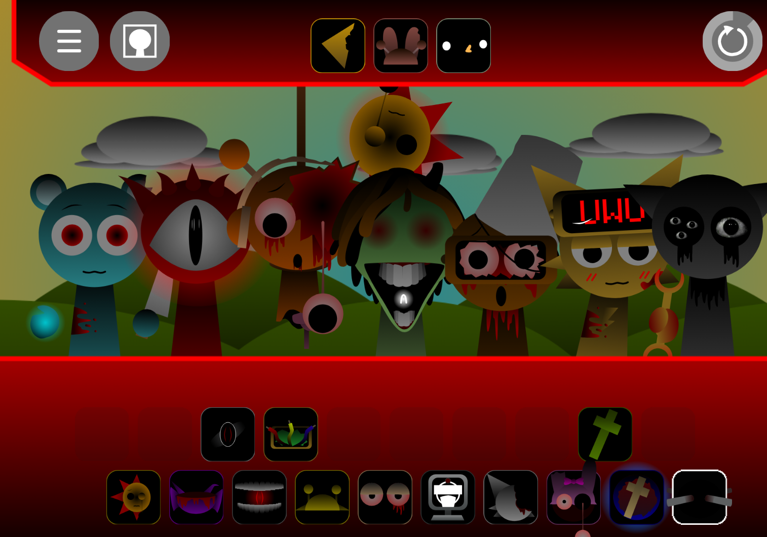 Sprunki Triangle Shifted