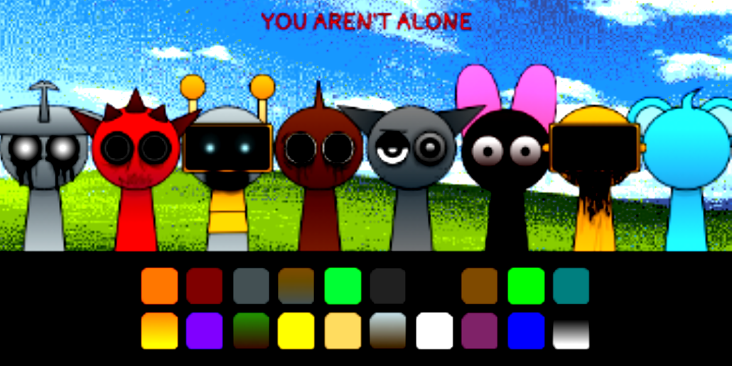 Sprunki You Arent Alone